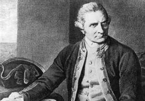 The adventures of Captain Cook!